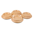 Piano Caster Cups Wood