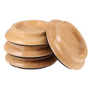 Piano Caster Cups Wood