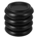 Beech Piano Caster Cup Pad Piano Set of 4 for pright Piano Black
