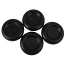 Beech Piano Caster Cup Pad Piano Set of 4 for pright Piano Black