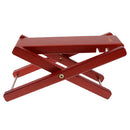 Wooden Guitar Foot Rest Stool Pedal 4-Level Adjustable Height Mahogany