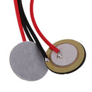 Dual Piezo Guitar Pickup Piezoelectric Pickup Replacement for Ukulele Accs
