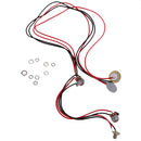 Dual Piezo Guitar Pickup Piezoelectric Pickup Replacement for Ukulele Accs