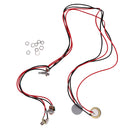 Dual Piezo Guitar Pickup Piezoelectric Pickup Replacement for Ukulele Accs