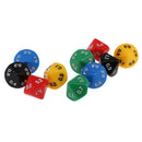 Pack of 10 Acrylic Ten Sided D(0.0-0.9) Dices for D&D TRPG Party Game Toys