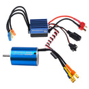 2838 Sensorless Brushless Motor with 35A Brushless ESC for 1/12, 1/14, 1/16 RC Off-Road Car