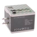 All In One International Travel Power Plug AC Adapter Converter Kit Green
