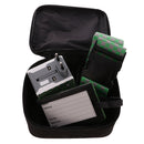 All In One International Travel Power Plug AC Adapter Converter Kit Green