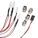 4pcs RC Car LED Lamp & LED Lamp Remote Control Circuit Panel