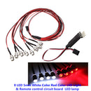 5mm RC LED Lamp & LED Lamp Remote Control Circuit Panel for 1/10 1/8 RC HSP