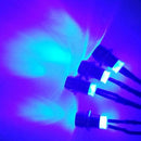 4pcs LED 5mm RC Car LED Lamp Blue Light Lamp Set For Traxxas Hsp