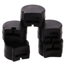 5 Pieces Rubber Fingertip Protectors Finger Guard Caps for Clarinet Accessories