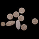 Set of 9 Pieces Saxophone Key Buttons Inlays for Alto/Tenor/Soprano Sax Parts New