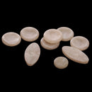 Set of 9 Pieces Saxophone Key Buttons Inlays for Alto/Tenor/Soprano Sax Parts New