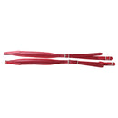 2 Pieces Red PU Leather Accordion Shoulder Strap Musical Instrument Accessories