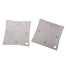 2Pcs Guitar Radius Gauge Fretboard Gauge Measure Tool Guitar Parts Care Accs