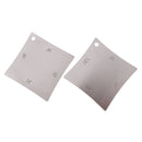 2Pcs Guitar Radius Gauge Fretboard Gauge Measure Tool Guitar Parts Care Accs