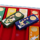 Asia Old 7 Colors Carved Zodiac Chinese Calligraphy Painting Ink Stick