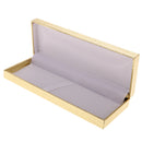 Handmade Wooden Pen Pencil Box Case Holder Organiser Storage Case Kids Children Birthday Party Xmas Gift DIY Decor Gold