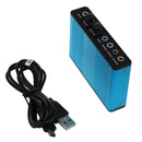 External Sound Card USB 6Channel 5.1 Audio S/Pdif PC Netbook UKS/PDIF Blue