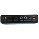 External Sound Card USB 6Channel 5.1 Audio S/Pdif PC Netbook UKS/PDIF Blue