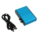 External Sound Card USB 6Channel 5.1 Audio S/Pdif PC Netbook UKS/PDIF Blue