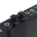 External Sound Card USB 6Channel 5.1 Audio S/Pdif PC Netbook Laptop UKS/PDIF Black