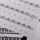 Keyboard / Piano Stickers Up To 88 KEY Set To Learn Piano