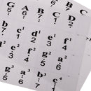Beginner Learning Tool 54/61 Keys Piano Stave Practice Keyboard Sticker