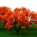10pcs Model Maple Trees Layout Train Landscape Scenery 1:100 HO OO Scale