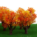 10 Pieces Model Trees Layout Train Diorama Landscape Scenery 1:100 HO OO Scale