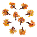 10 Pieces Model Trees Layout Train Diorama Landscape Scenery 1:100 HO OO Scale