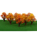 10 Pieces Model Trees Layout Train Diorama Landscape Scenery 1:100 HO OO Scale