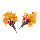 10 Pieces Model Trees Layout Train Diorama Landscape Scenery 1:100 HO OO Scale