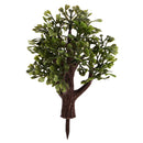 10pcs Model Dark Green Trees Layout Train Landscape Scenery 1:100 HO Scale