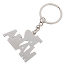 I Love Mama Pendant Key Ring Keychains Kids Xmas Gifts Keychain Kid Blue Red
