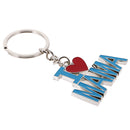 I Love Mama Pendant Key Ring Keychains Kids Xmas Gifts Keychain Kid Blue Red