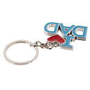I Love Dad Pendant Key Ring Keychains Kids Xmas Gifts Keychain Kid Blue Red