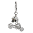 Motorcycle Pendant Key Ring Keychains Kids Xmas Gifts Keychain Kid Silver