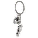 Motorcycle Pendant Key Ring Keychains Kids Xmas Gifts Keychain Kid Silver