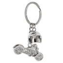 Motorcycle Pendant Key Ring Keychains Kids Xmas Gifts Keychain Kid Silver