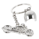Motorcycle Pendant Key Ring Keychains Kids Xmas Gifts Keychain Kid Silver