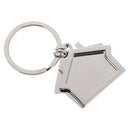 Simple House Pendant Key Ring Keychains Kids Xmas Gifts Keychain Kid Silver