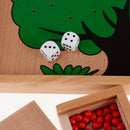 Wooden Montessori Mathematics Material Apple Tree Counting Apples Game Kids Early Learning Educational Toy