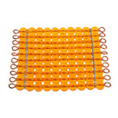 Montessori Mathematics Material Hundred Beads Square Kids Early 1-1000 Numbers Learning Educational Toy