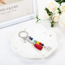 Chakra Balancing Keyring Key Chain Energy Yoga Tassel Pendant Collectibles
