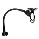Adjustable Microphone Stand with Dual Mic Mobile Phone Clip Clamp for Studio Recording Broadcast Podcast