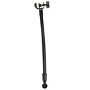 Adjustable Microphone Stand with Dual Mic Mobile Phone Clip Clamp for Studio Recording Broadcast Podcast