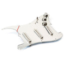 Mirror Surface Prewired 3 Single Coil Pickguard SSS for Fender Guitar Chrome