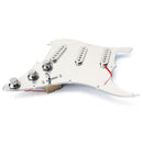 Mirror Surface Prewired 3 Single Coil Pickguard SSS for Fender Guitar Chrome